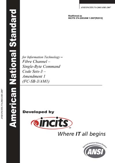 Standards PDF Cover Page